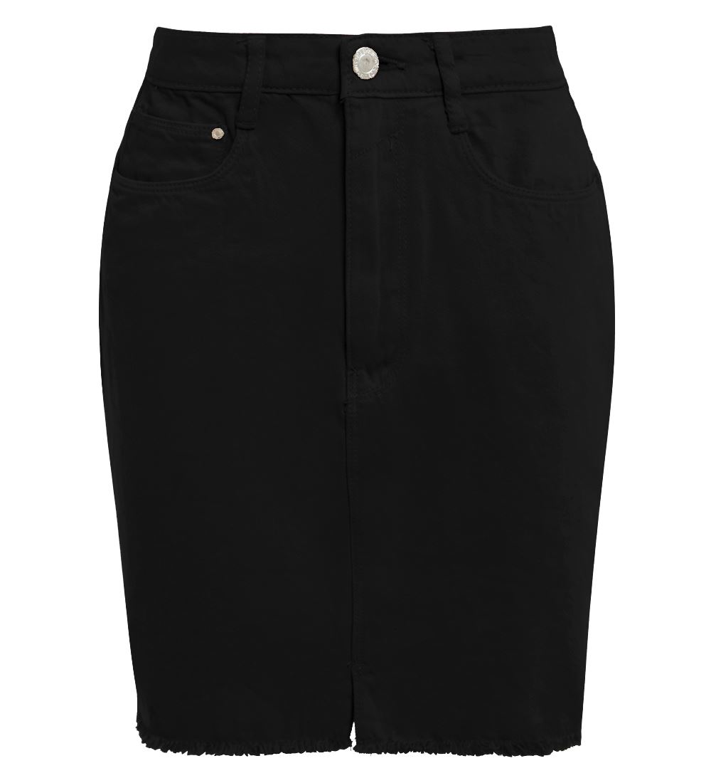 Womens Frayed Denim Skirt Ladies Split skirts NEW Size 8 10 12 14 White