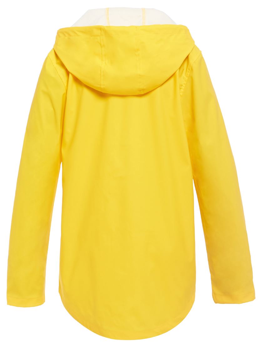 Womens Waterproof Windproof Raincoat Hooded Jacket Yellow Grey 14 8 10