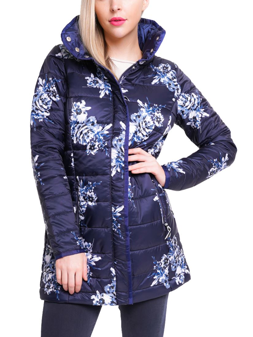 Parka donna impermeabile antivento imbottito cappotto con cappuccio taglia dalla 10 alla 18 - Foto 2 di 5