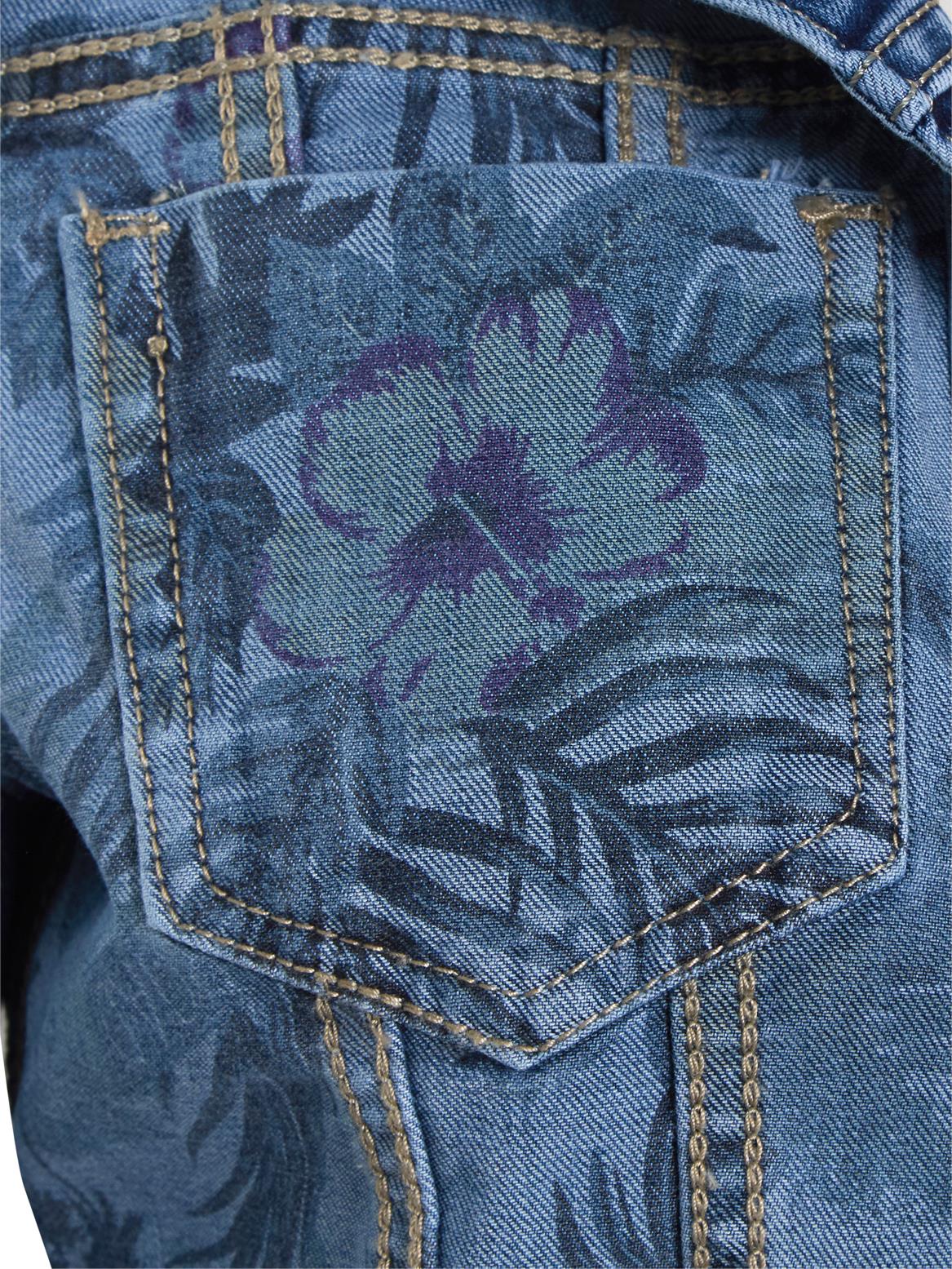 Womens Size 14 12 10 8 Stretch Denim Jacket Reversible Jean Jackets Khaki Stone - Picture 7 of 34