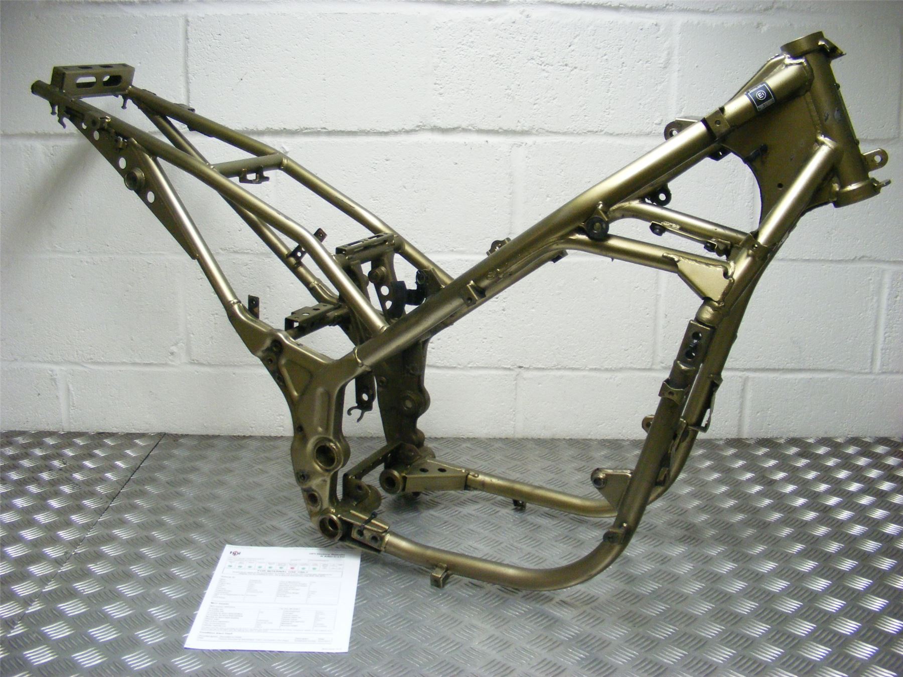 Kawasaki KLE500 KLE 500 2007 Main Frame + HPI Report #147