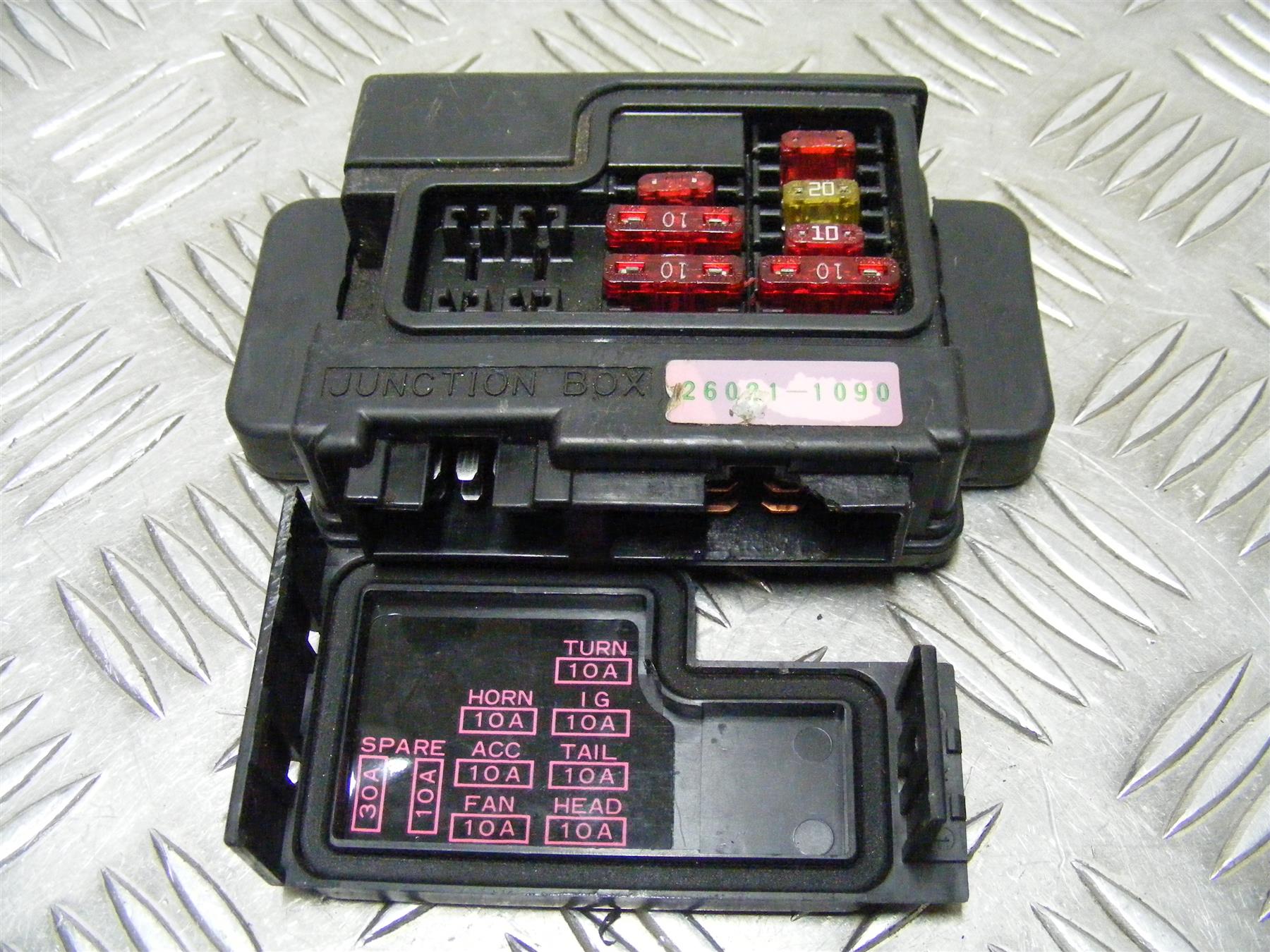 ZX6R Fuse Junction Box Genuine Kawasaki 19951997 882 eBay