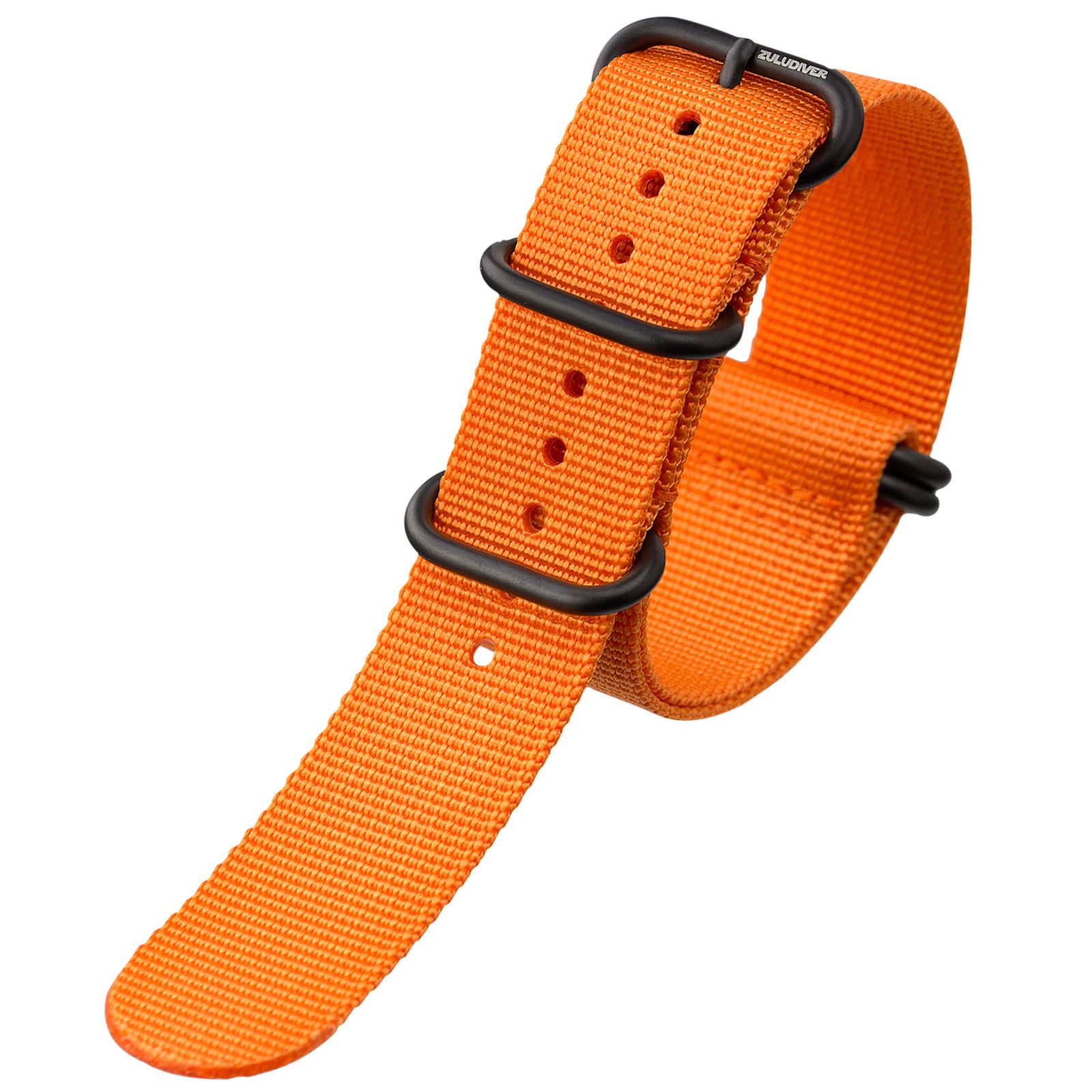 ZULUDIVER® ZULU High Quality Heavy Duty Nylon Watch Strap eBay