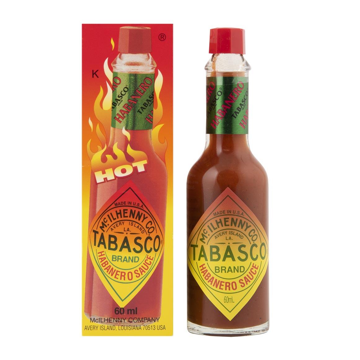 Tabasco Hot McIlhenny ExtraHot Pepper Habanero Sauce Kosher 60ml 2 fl oz 11210006508 eBay