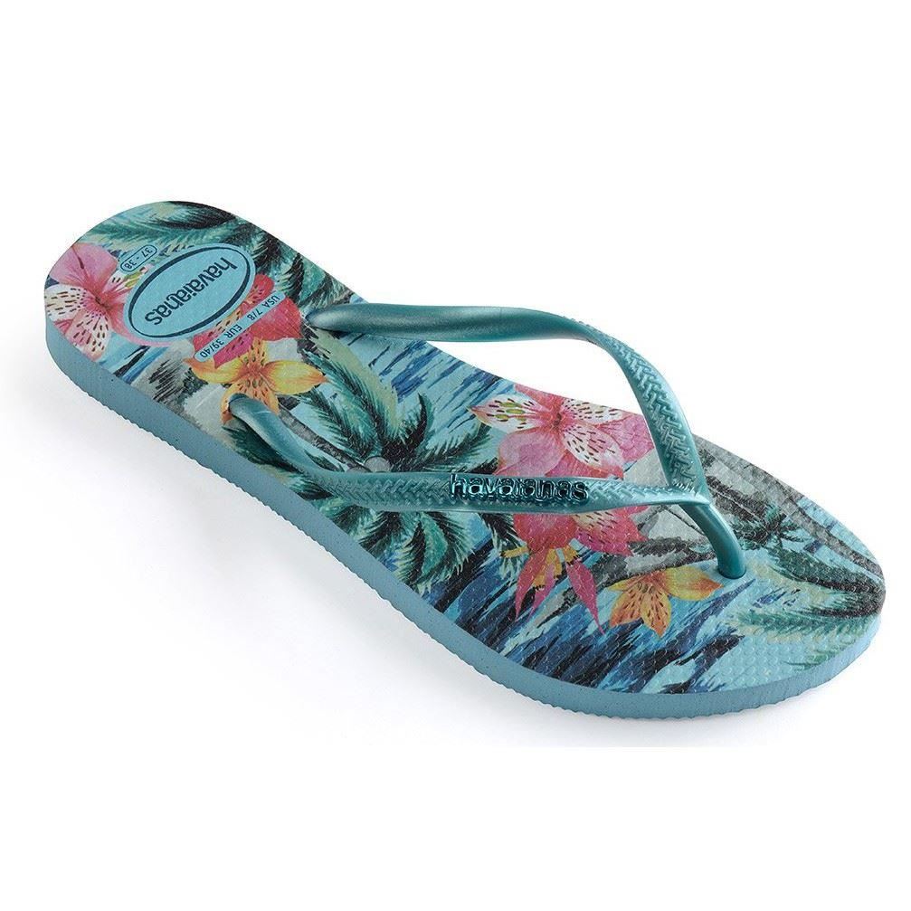 havaianas slim tropical ivory