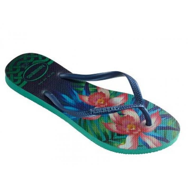 havaianas tropical flip flops