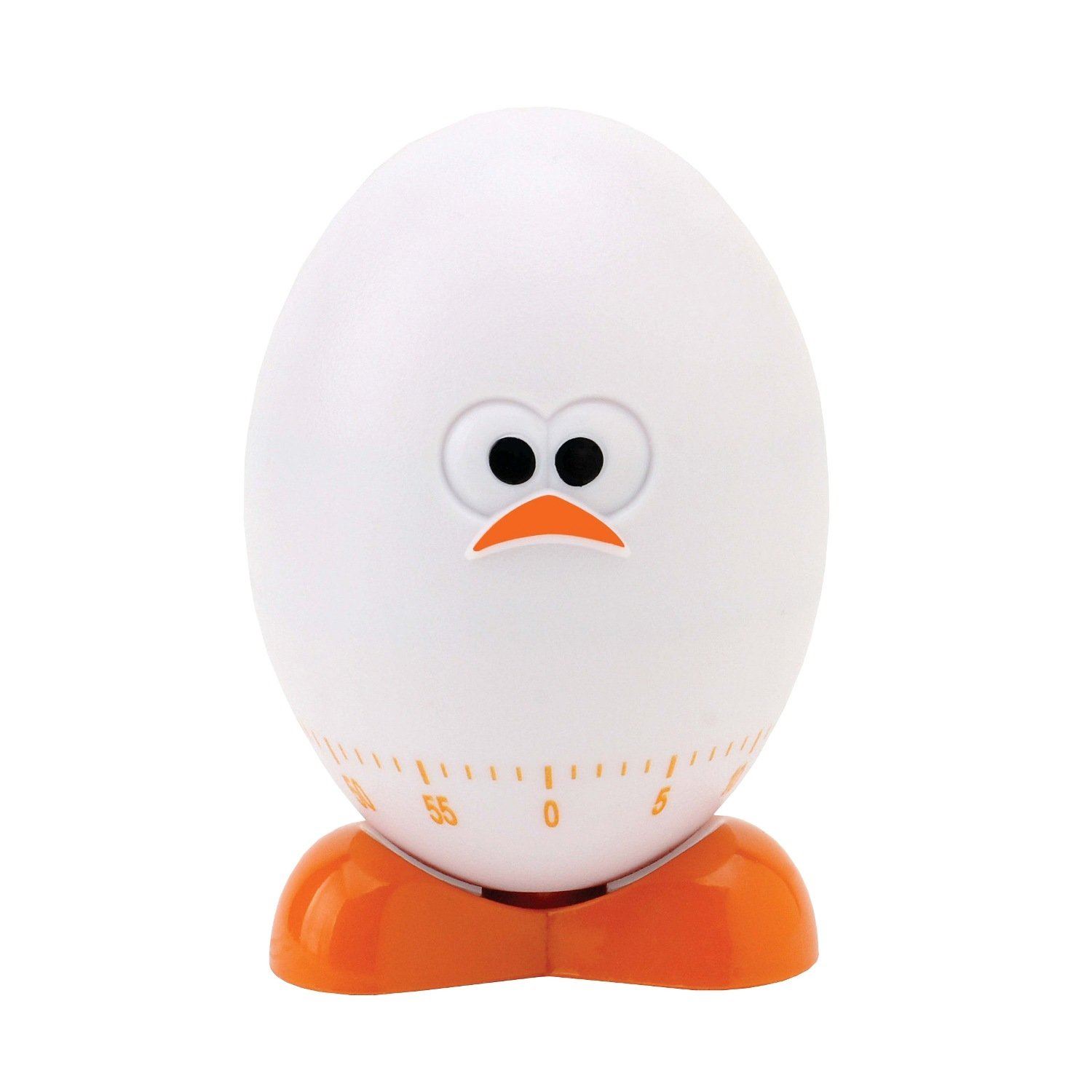 Joie MSC 60 Minute Timey Egg Shaped Kitchen Timer w/ Face Baking