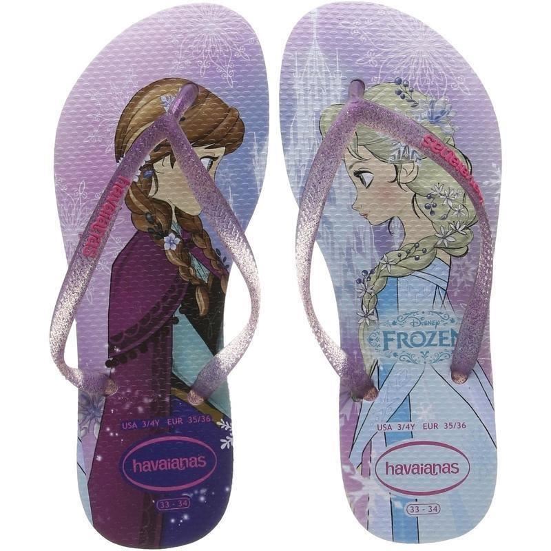 havaianas frozen flip flops