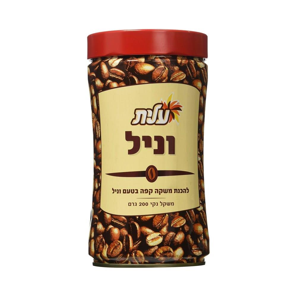 Instant Coffee Elite Vanilla Flavor Ness Cafe Kosher Nescafe Israel