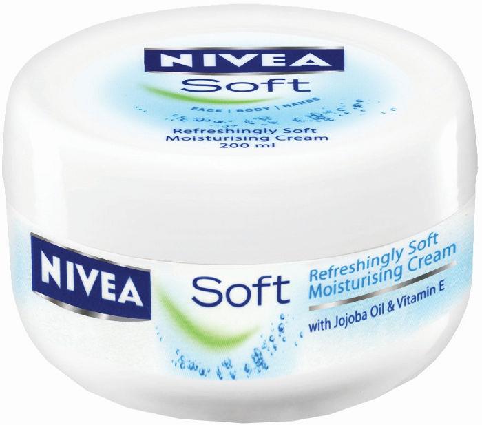 nivea soft cream types
