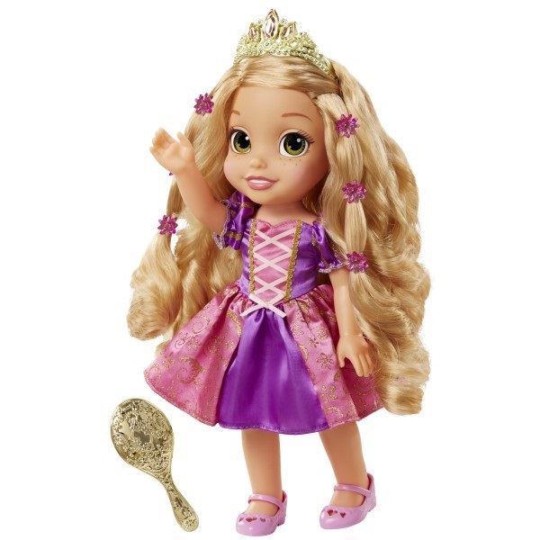 Disney Princess Sing & Hair Glow Rapunzel Toddler Doll Girls Toy 14