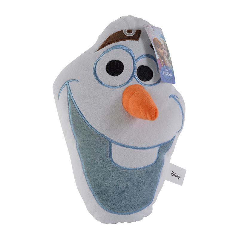 New Olaf Face Soft Pillow 30cm Bed Sofa Cushion Stuffed Pillow