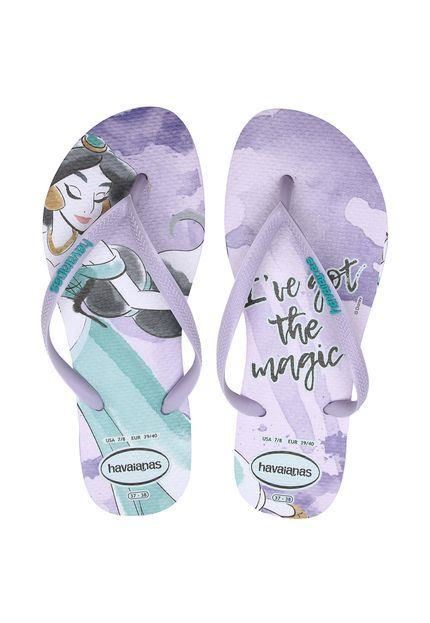 lavender flip flops