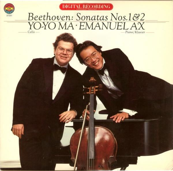 Beethoven Sonatas Nos 1 & 2 (Germany 1982) YoYo Ma Beethoven Sonatas Nos 1 & 2 (Germany 1982) YoYo Ma