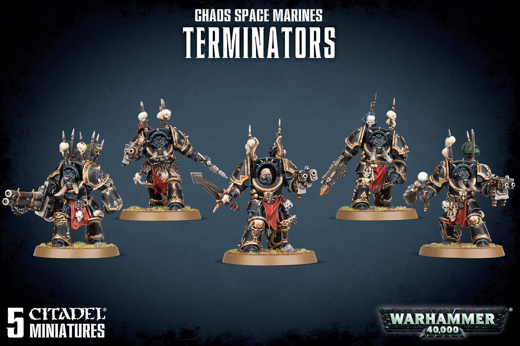 Chaos Raum Marine Terminators Warhammer 40 000 40k Games Workshop Ebay