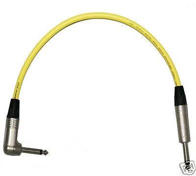 Van Damme Guitar Effects Pedal Patch Leads. Neutrik NP2RX 1/4 inch Mono Cable - Picture 11 of 11