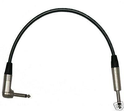 Van Damme Guitar Effects Pedal Patch Leads. Neutrik NP2RX 1/4 inch Mono Cable - Picture 3 of 11
