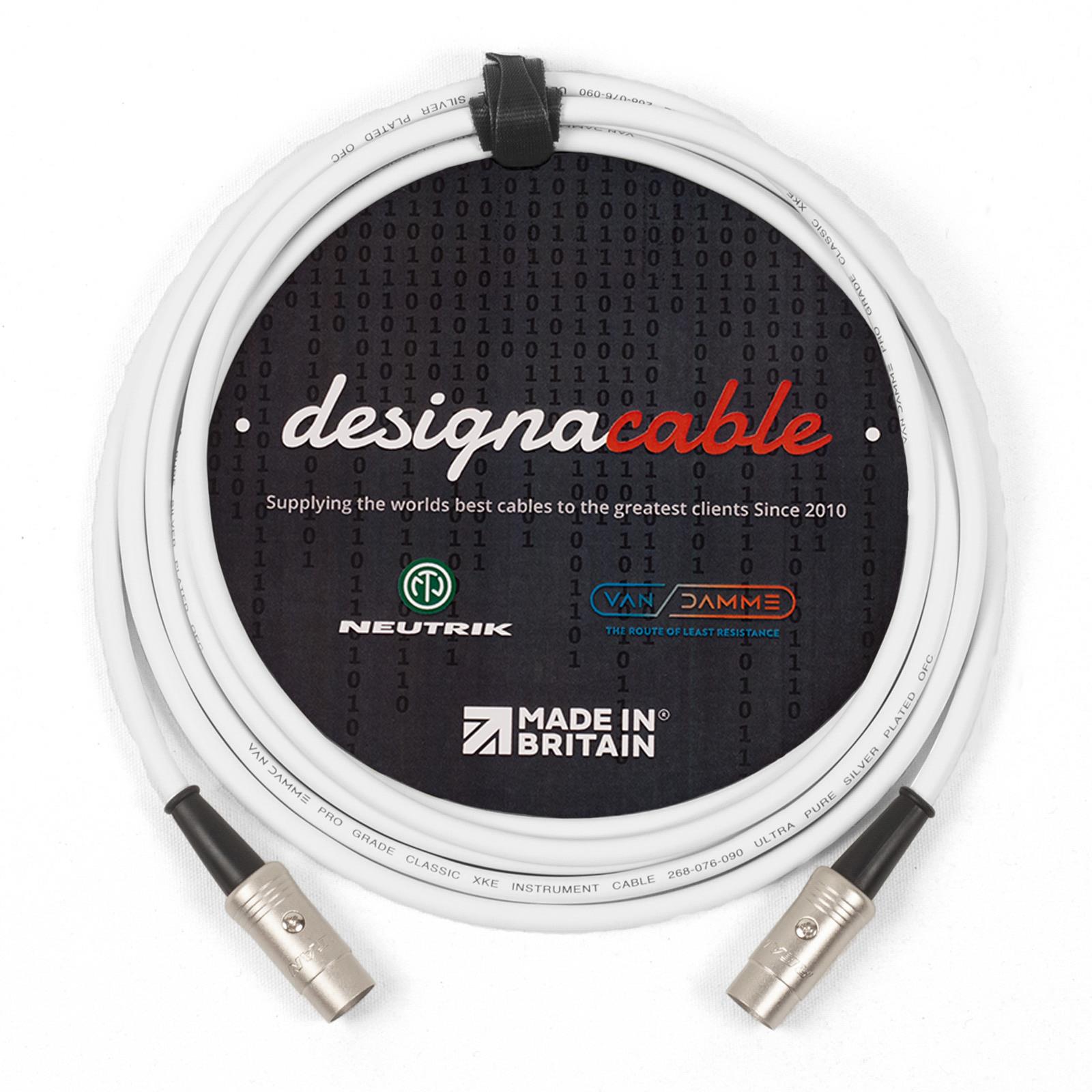 Midi Interface Cable. 5 Pin Din. Van Damme Lead Keyboard Synth Controller 3m 5m - Picture 9 of 10