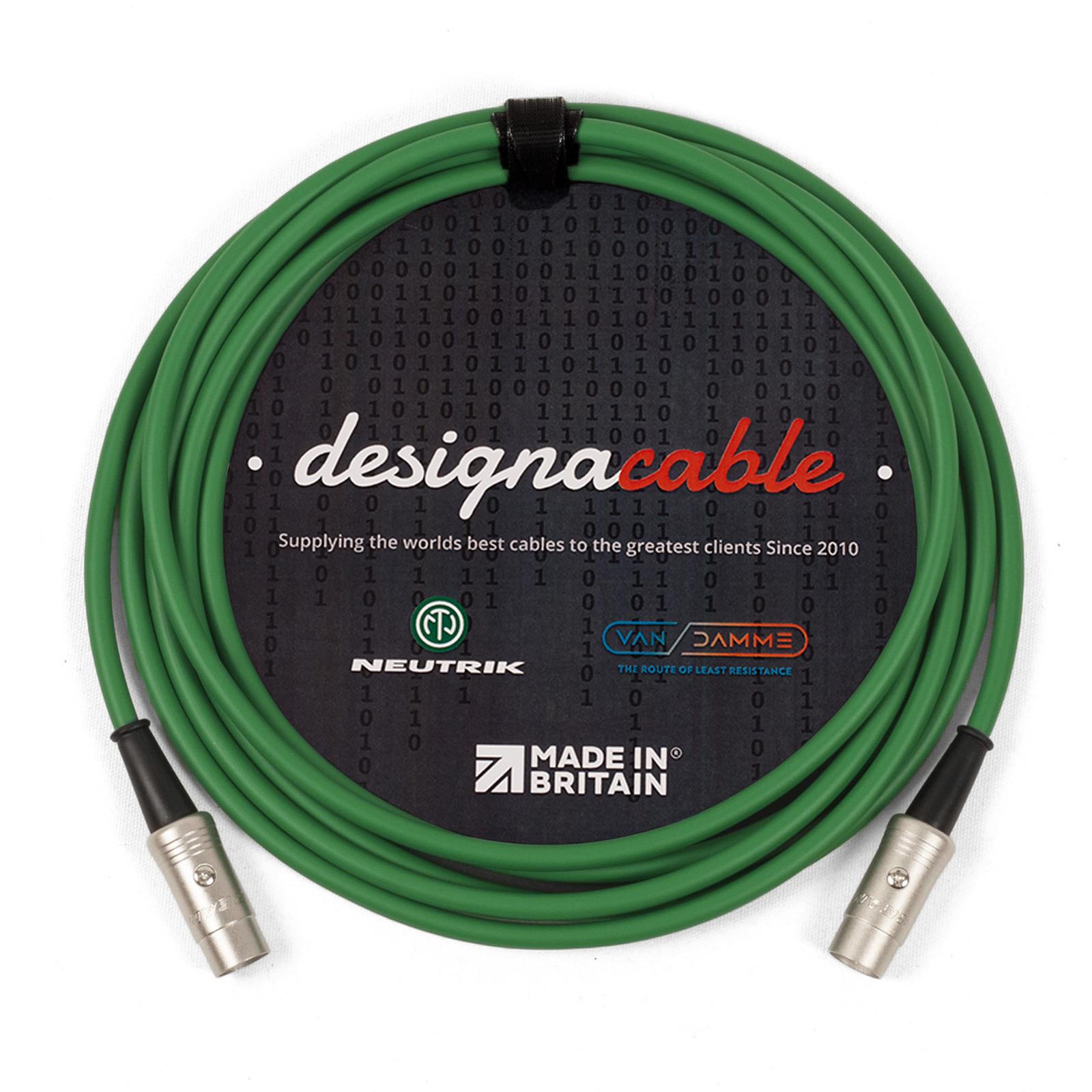 Midi Interface Cable. 5 Pin Din. Van Damme Lead Keyboard Synth Controller 3m 5m - Picture 4 of 10
