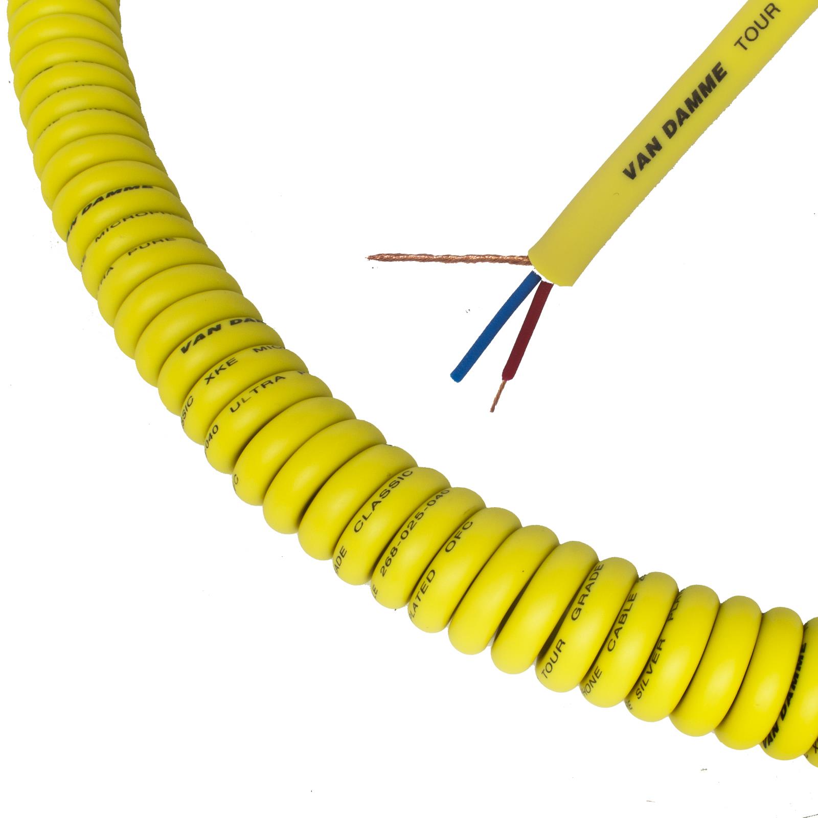 Van Damme XKE Curly Retractable Cable - Picture 7 of 12