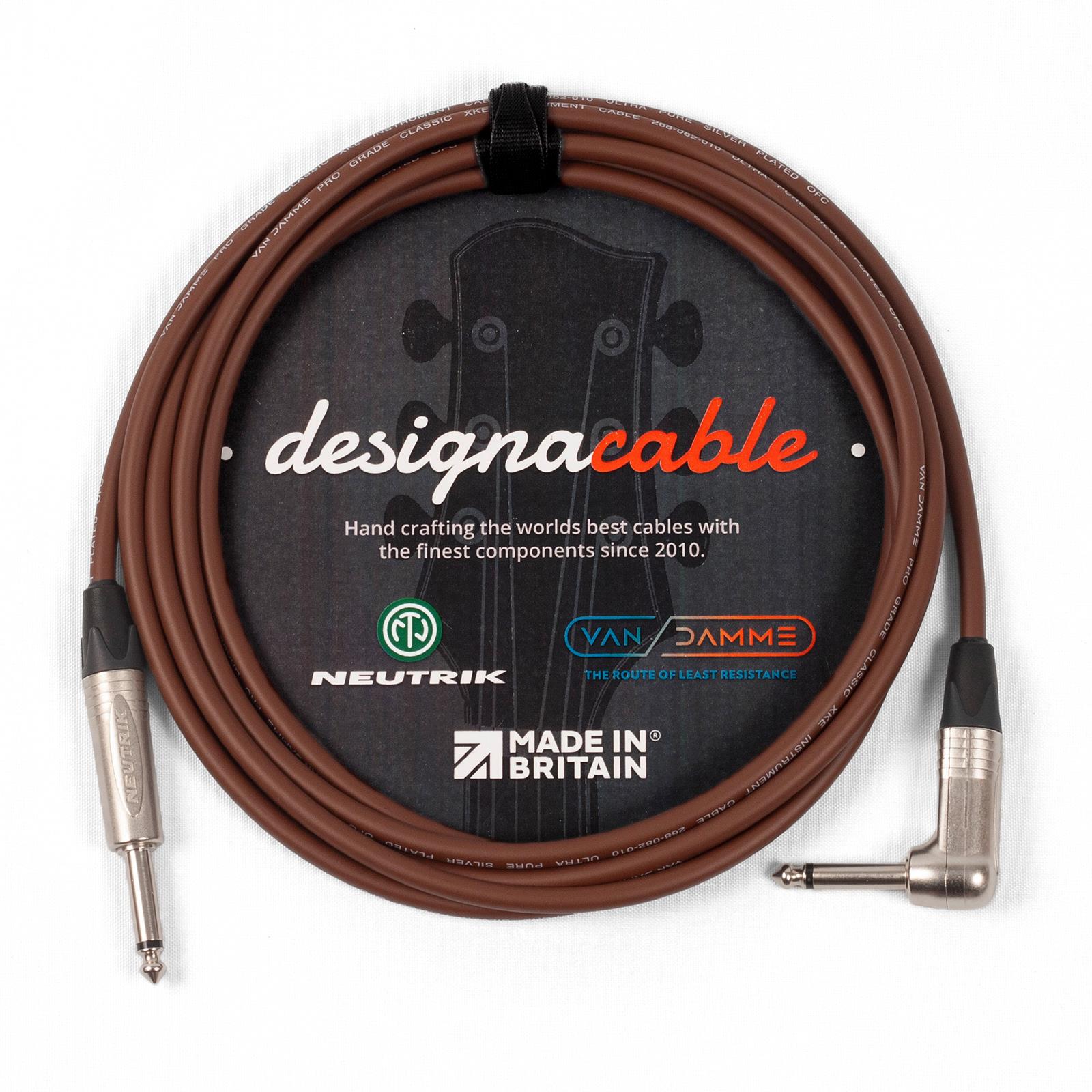 Plomo de guitarra Neutrik & Van Damme. Cable mono jack a jack de 1/4". 2m, 3m, 5m, 8m - Imagen 5 de 12