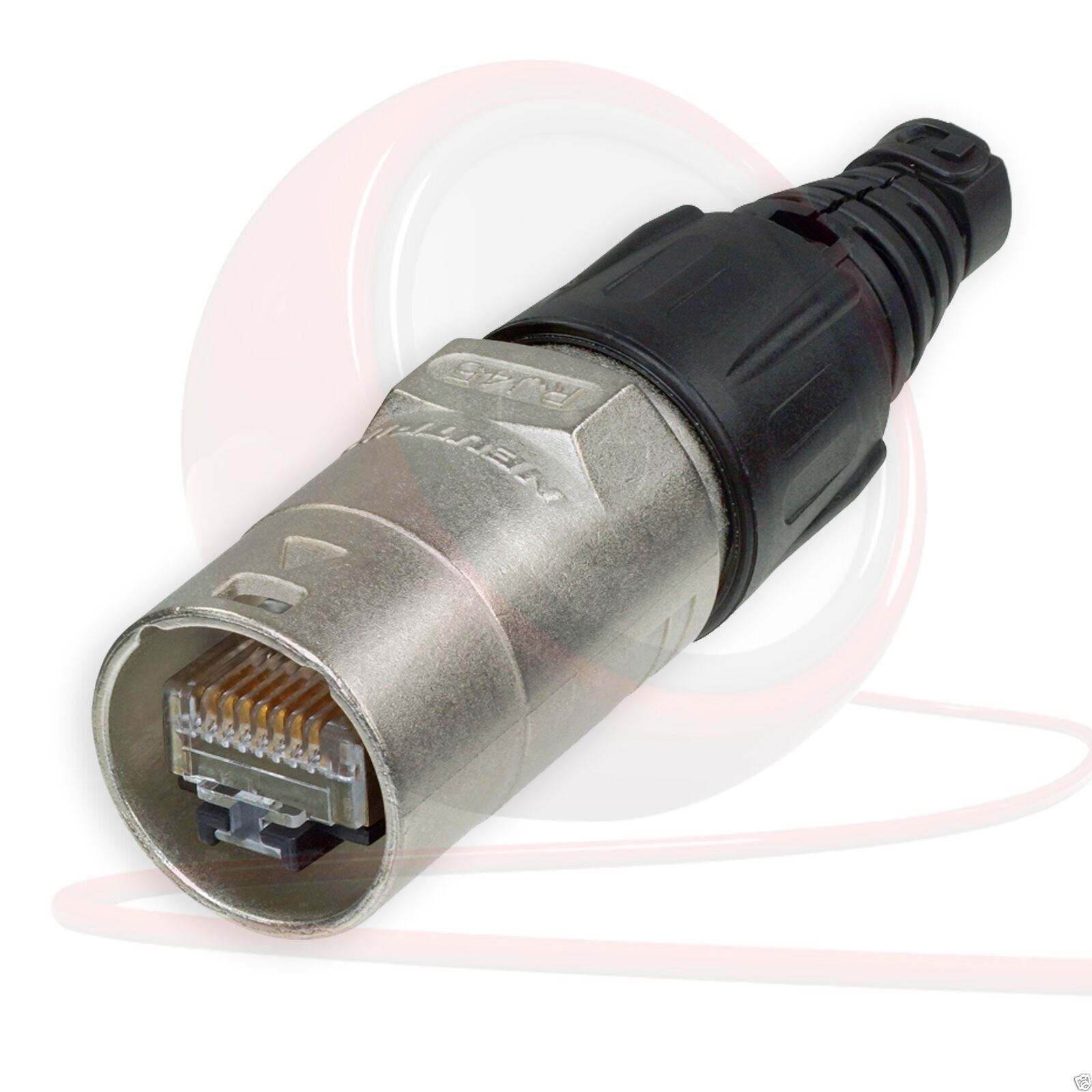 Neutrik NE8MX Ethercon Connector for PRE ASSEMBLED cables. Silver ...