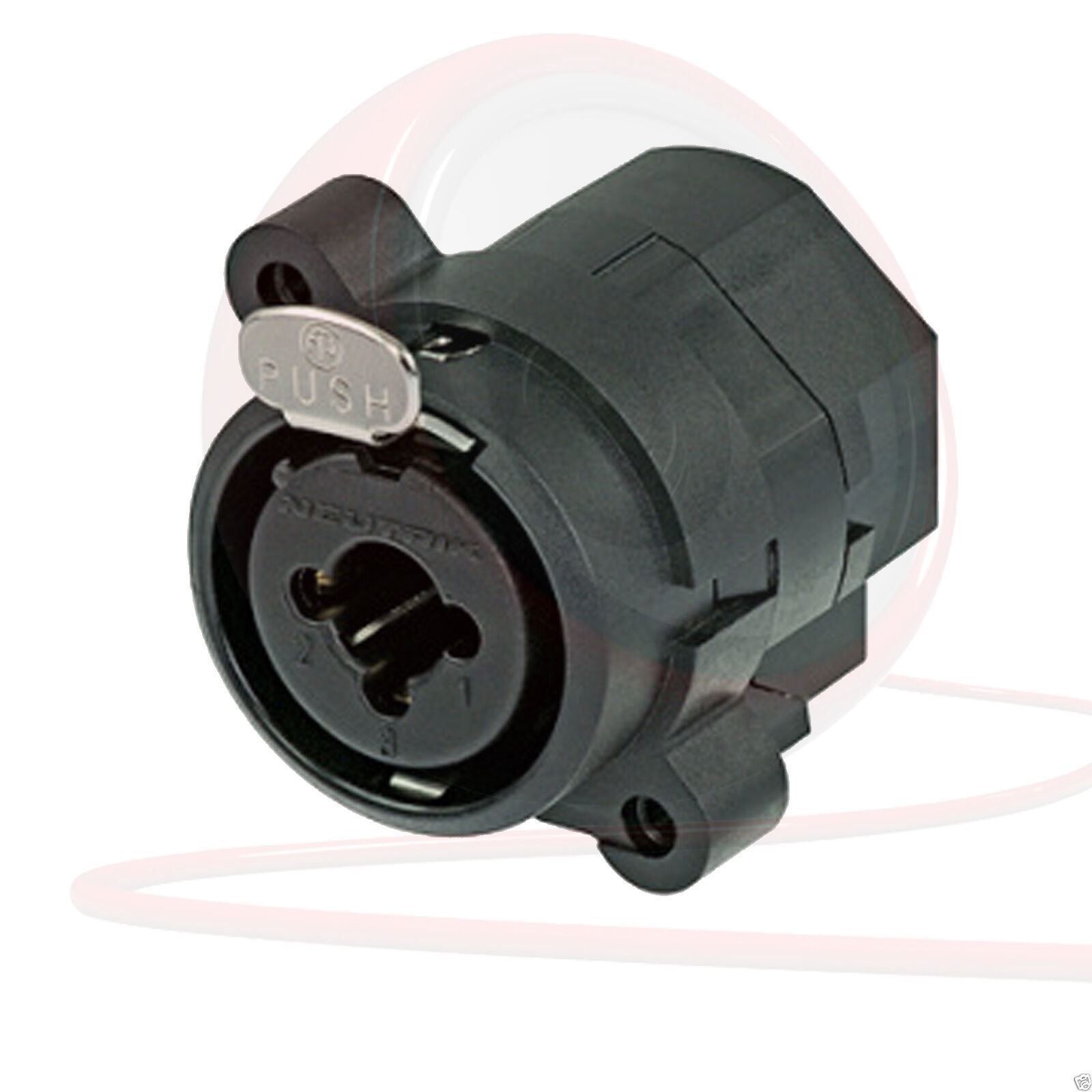 Neutrik NCJ6FIS Combo Socket. Femelle XLR + 1/4" TRS Jack stéréo