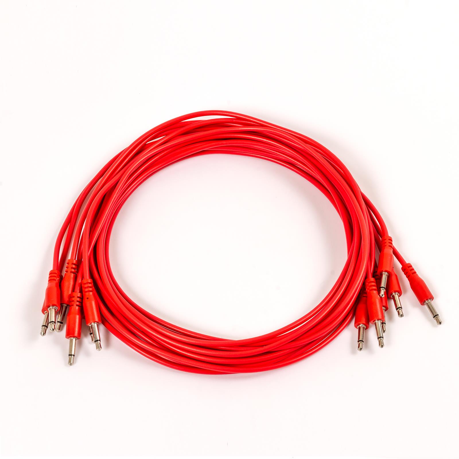 foxDC Euro Rack Modular Synth CV Patch Cables. 3.5mm Mono TS Wires - Picture 7 of 8