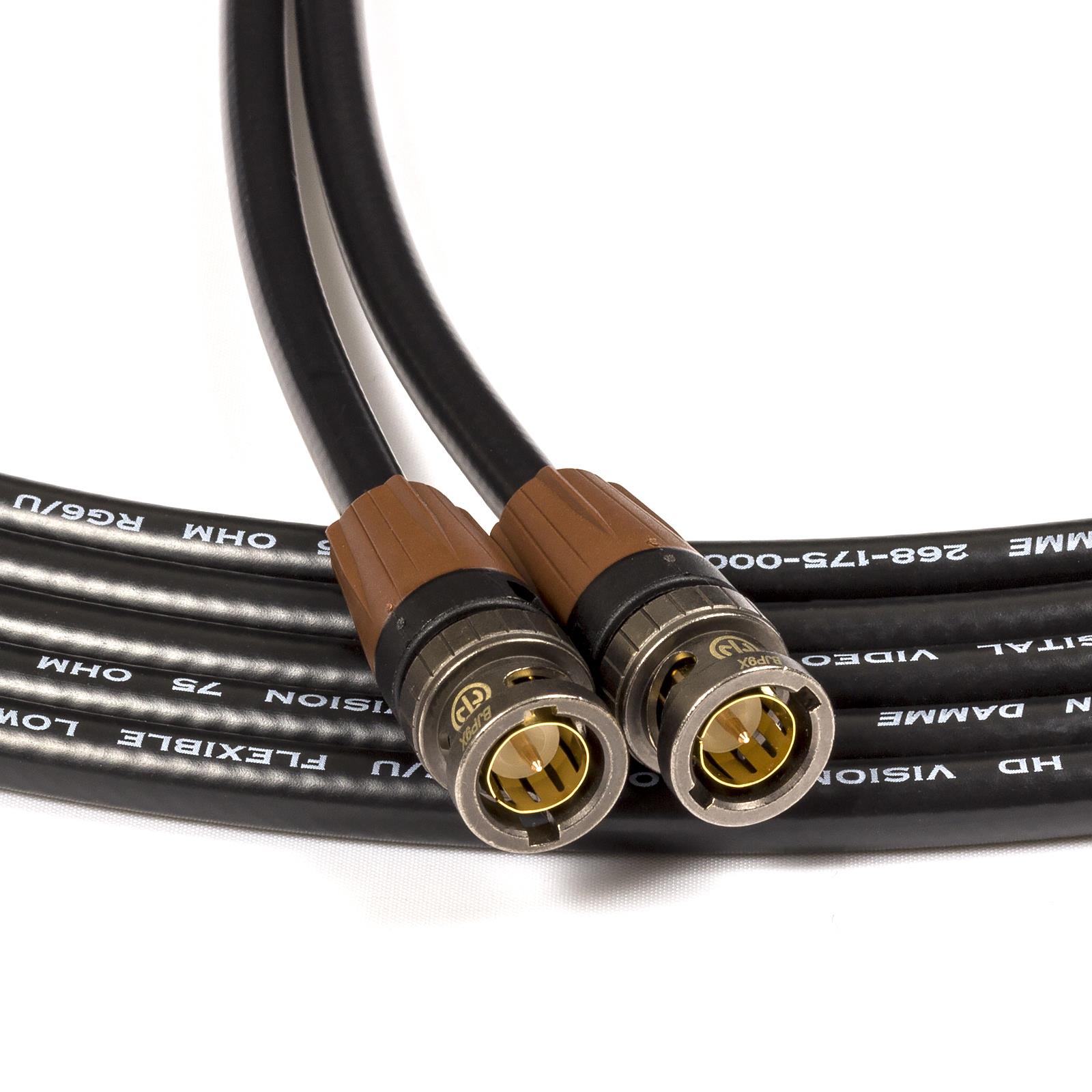 Cable coaxial de video flexible Van Damme 1080p HDTV, 3G, SDI. Neutrik BNC - Imagen 13 de 13