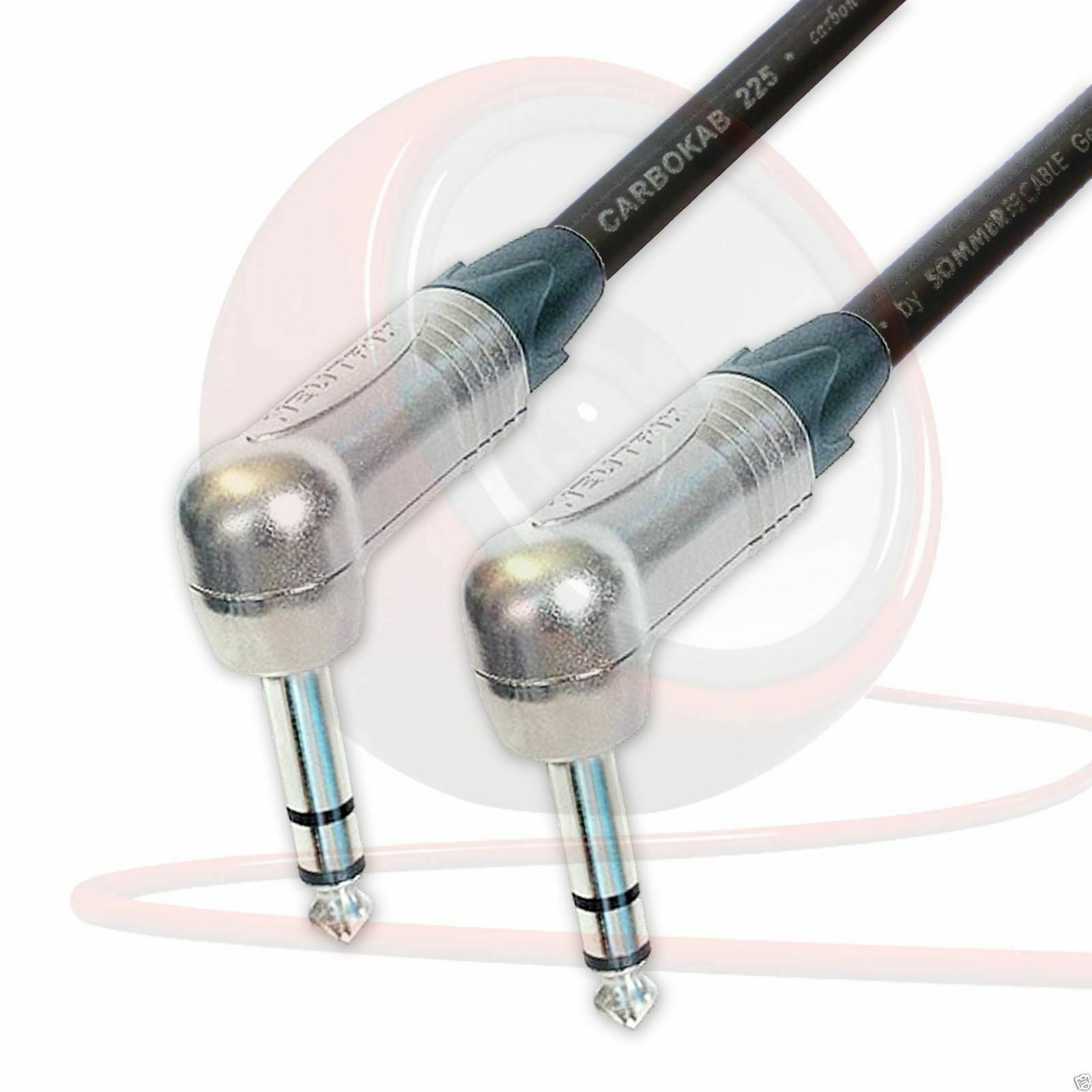 2m 6.35mm 0.6cm Stereo-Klinkenstecker auf Stecker Audio Kabel Kabel