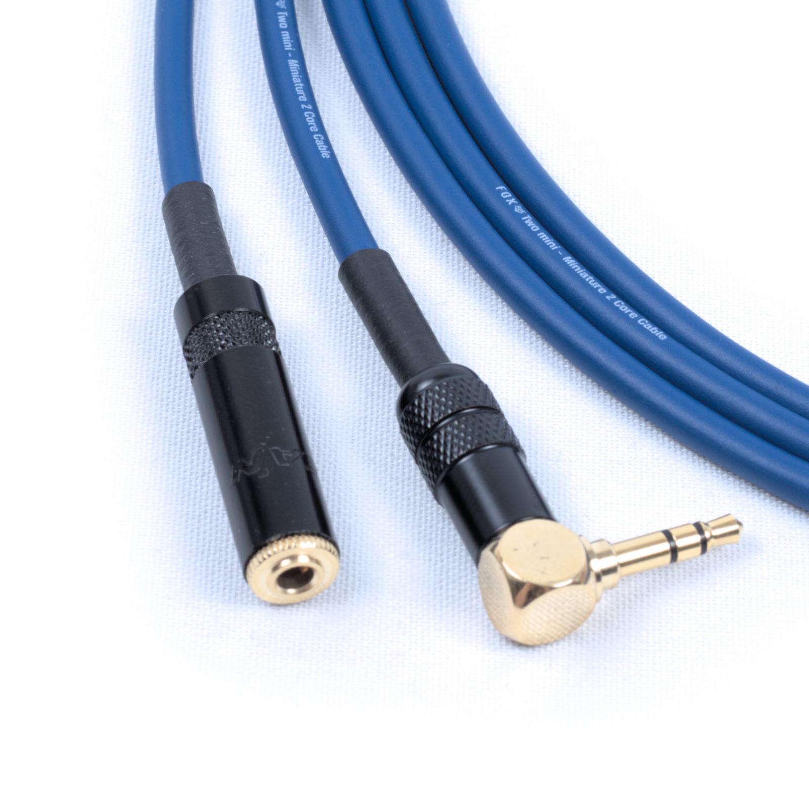 Cable de extensión de auriculares conector recto a ángulo recto con enchufe de 3,5 mm - Imagen 5 de 6