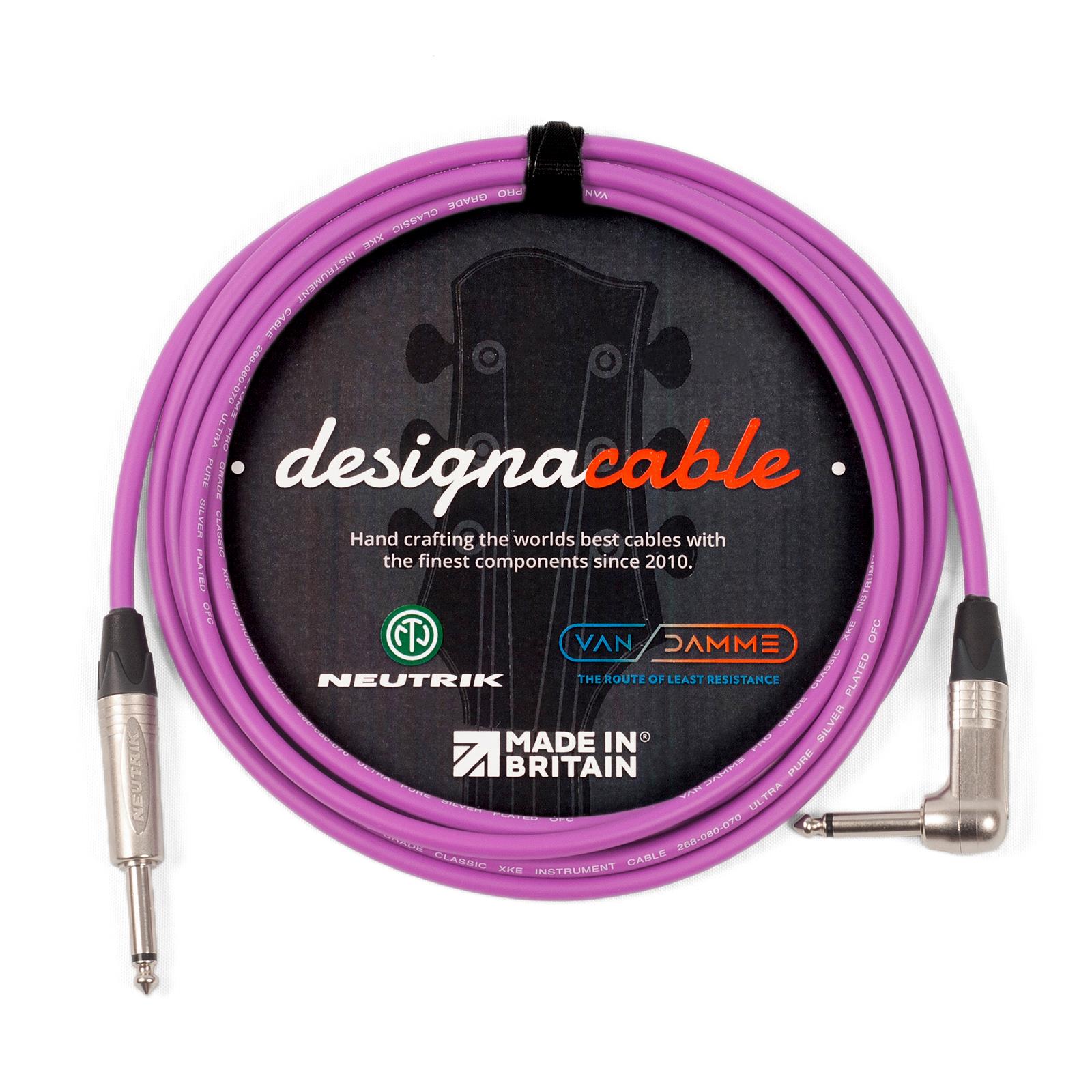 Plomo de guitarra Neutrik & Van Damme. Cable mono jack a jack de 1/4". 2m, 3m, 5m, 8m - Imagen 9 de 12