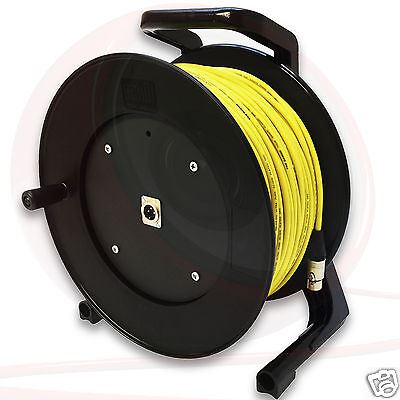 Van Damme Single XLR Cable on Schill GT Drum, Flexible Cable, Neutrik XLRs - Picture 11 of 11