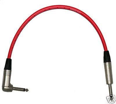Van Damme Guitar Effects Pedal Patch Leads. Neutrik NP2RX 1/4 inch Mono Cable - Picture 9 of 11