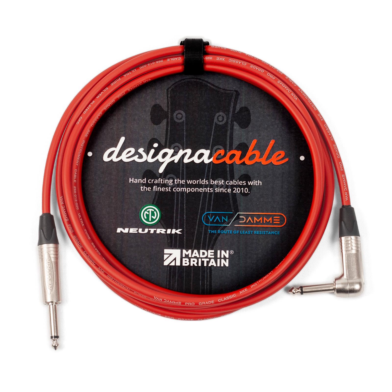Plomo de guitarra Neutrik & Van Damme. Cable mono jack a jack de 1/4". 2m, 3m, 5m, 8m - Imagen 10 de 12