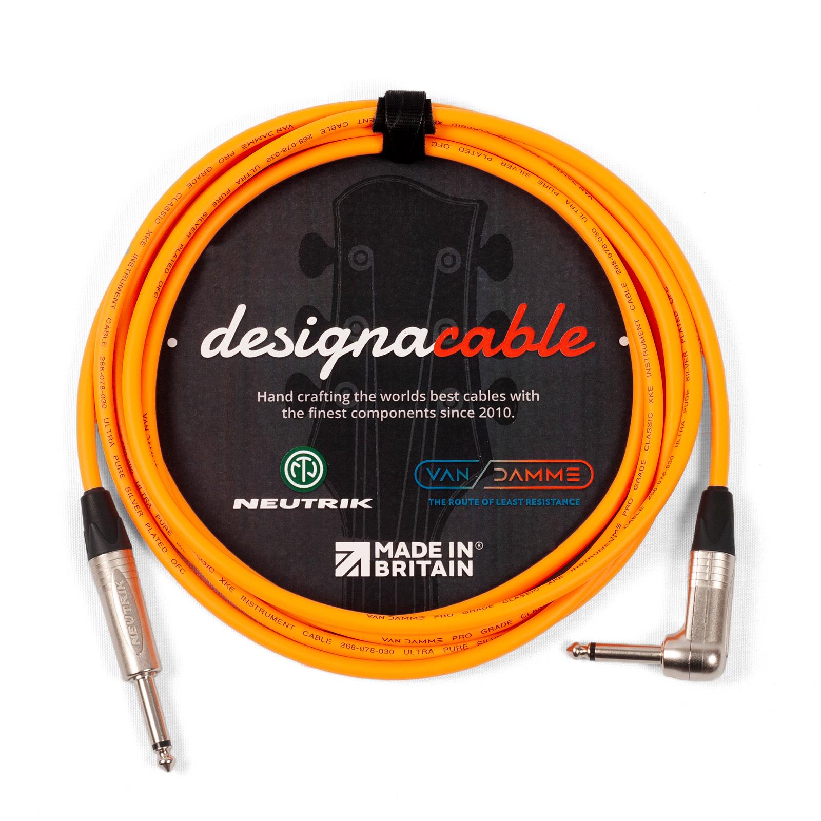 Plomo de guitarra Neutrik & Van Damme. Cable mono jack a jack de 1/4". 2m, 3m, 5m, 8m - Imagen 8 de 12