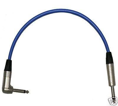 Van Damme Guitar Effects Pedal Patch Leads. Neutrik NP2RX 1/4 inch Mono Cable - Picture 4 of 11