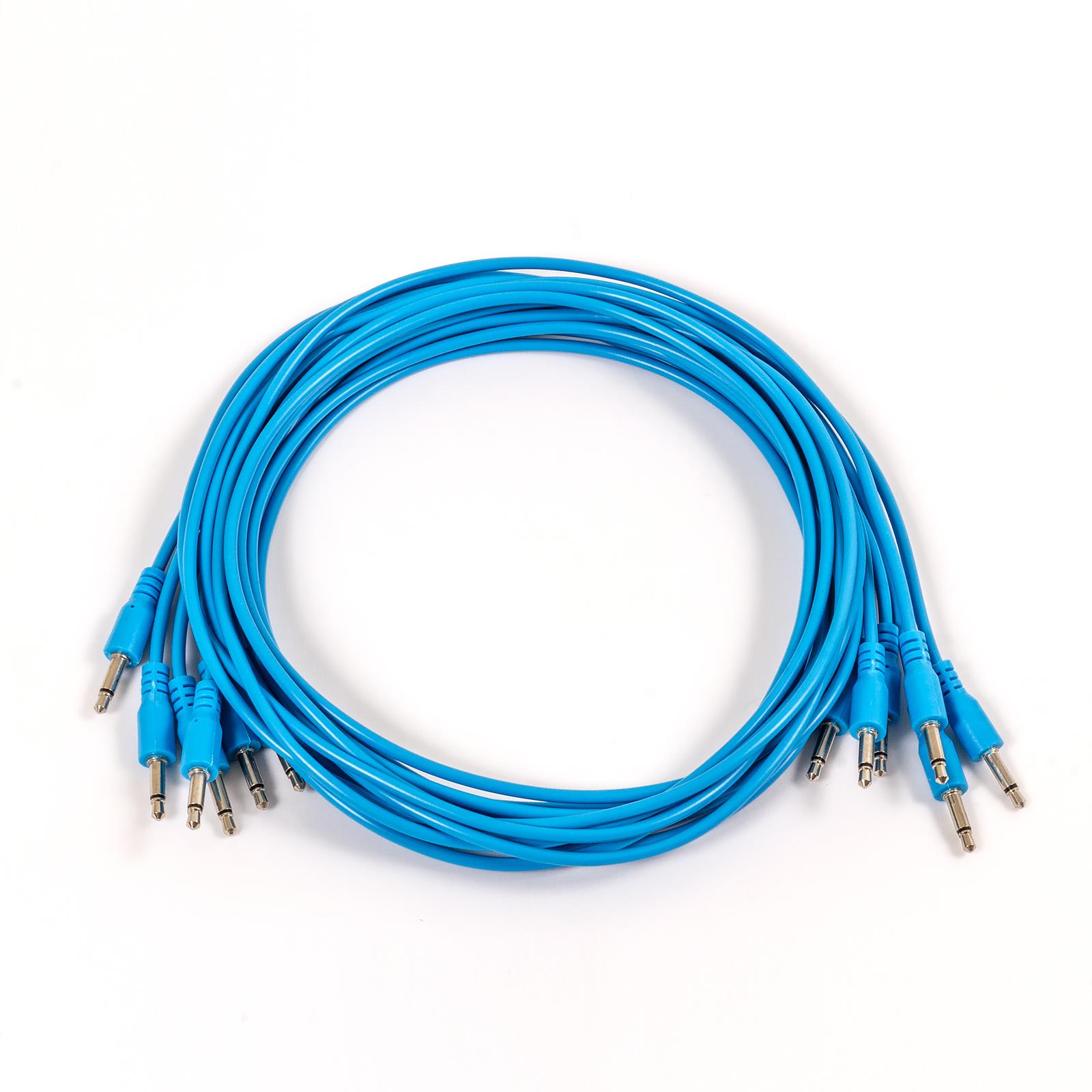 foxDC Euro Rack Modular Synth CV Patch Cables. 3.5mm Mono TS Wires - Picture 4 of 8