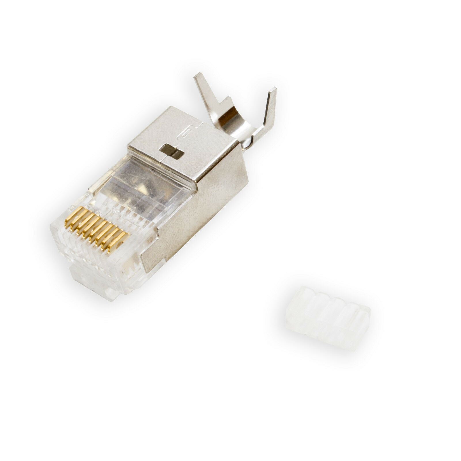 Oversize CAT6a RJ45 Connector Plug. 2622AWG solid or stranded cables