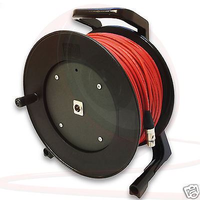Van Damme Single XLR Cable on Schill GT Drum, Flexible Cable, Neutrik XLRs - Picture 9 of 11