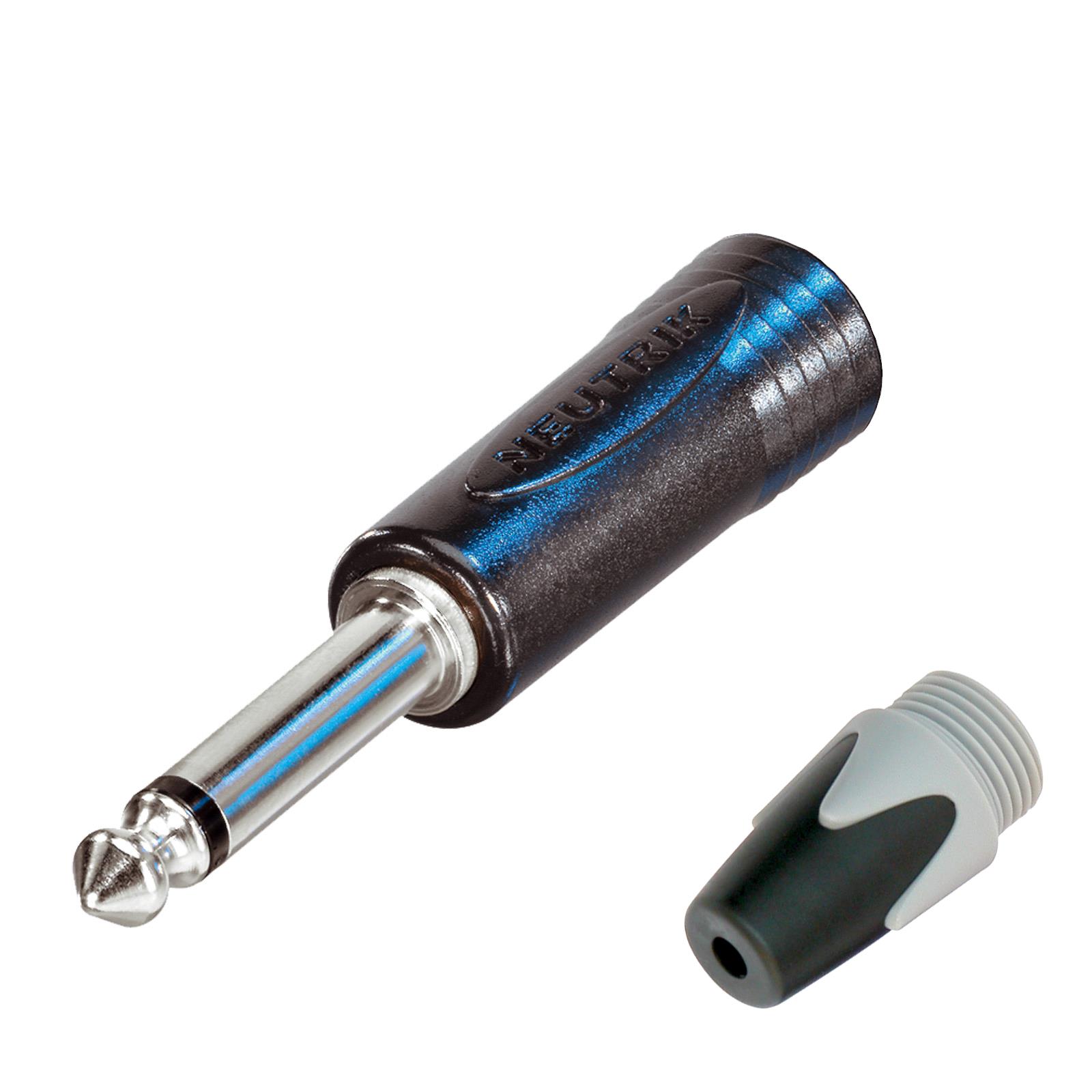 Neutrik NP2X-BAG carcasa negra, pasadores plateados, enchufe mono conector - Imagen 10 de 21