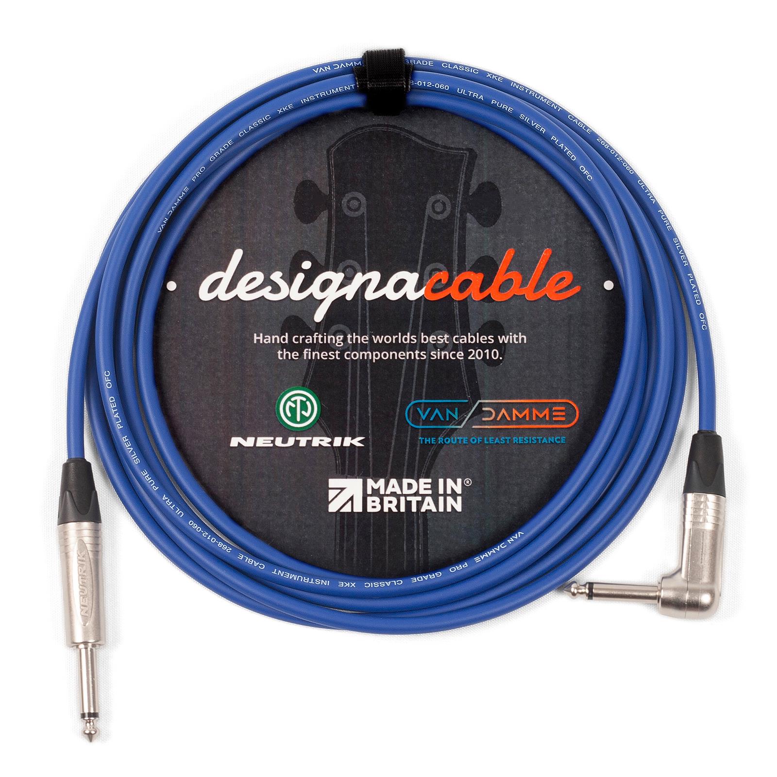 Plomo de guitarra Neutrik & Van Damme. Cable mono jack a jack de 1/4". 2m, 3m, 5m, 8m - Imagen 4 de 12