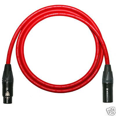 Van Damme STARQUAD Balanced Cable. Best Neutrik Gold XLR to XLR Microphone Leads - Picture 11 of 13