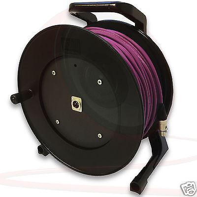 Van Damme Single XLR Cable on Schill GT Drum, Flexible Cable, Neutrik XLRs - Picture 8 of 11