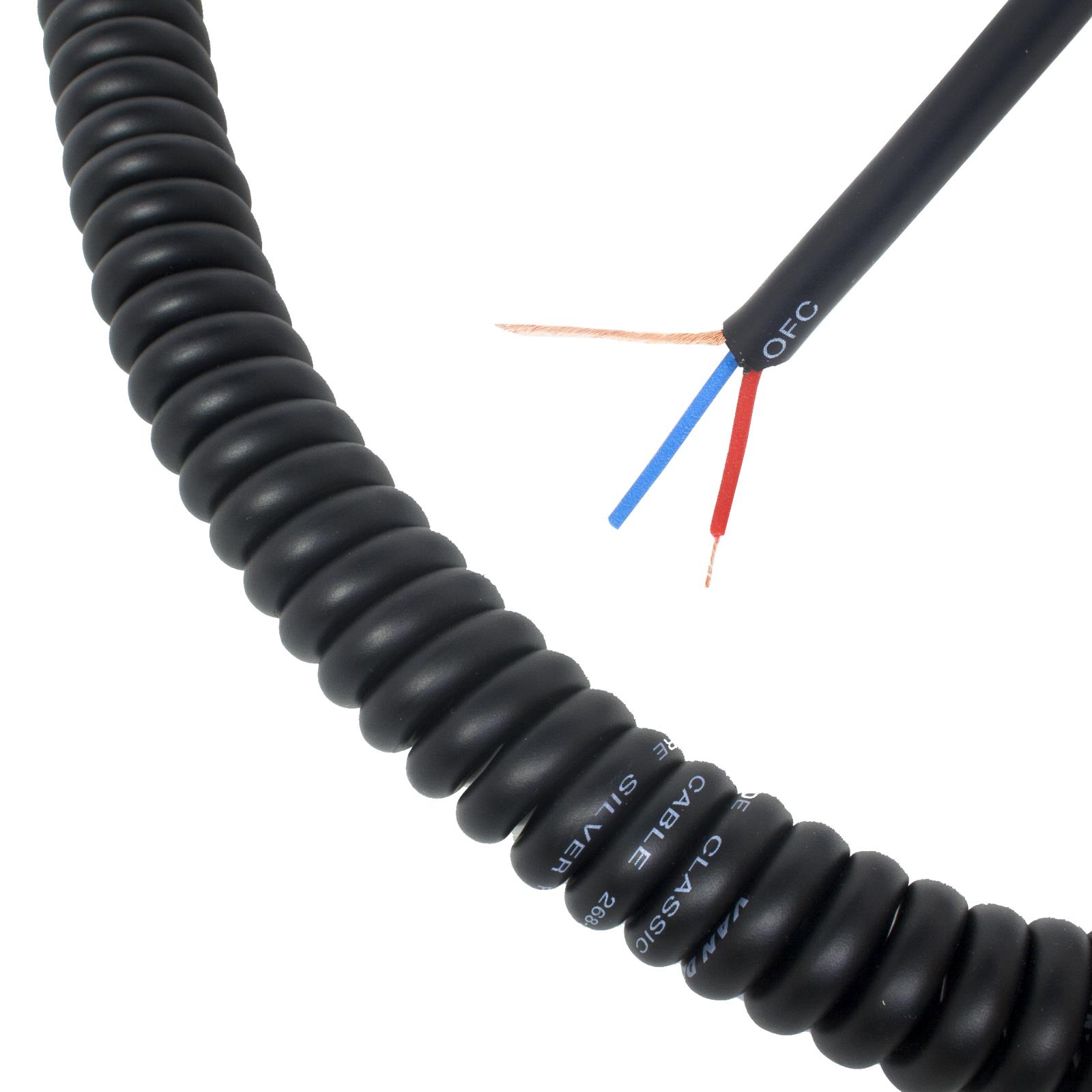 Van Damme XKE Curly Retractable Cable - Picture 9 of 12