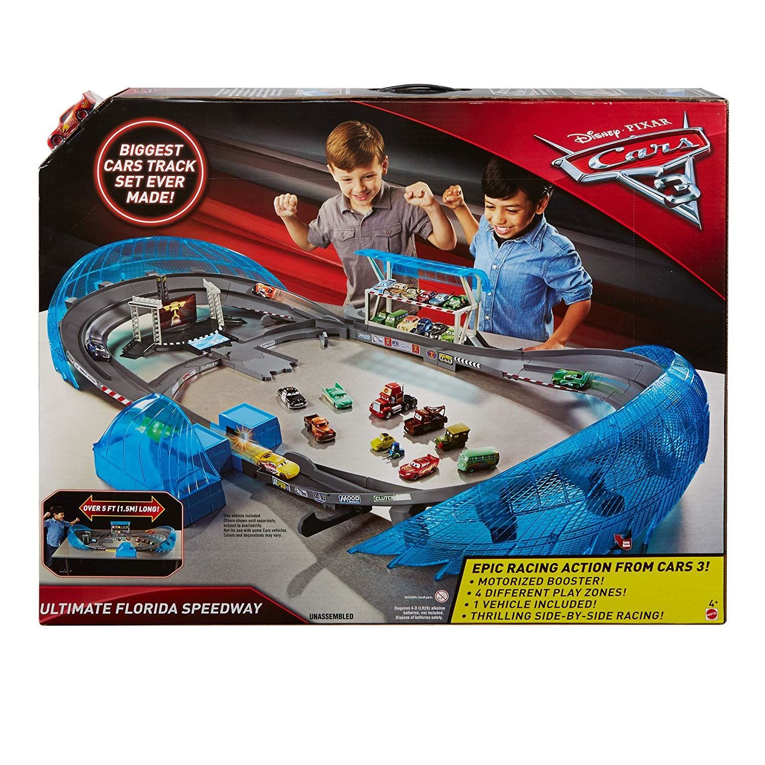 BRAND NEW DISNEY PIXAR CARS 3 ULTIMATE FLORIDA SPEEDWAY TRACK SET