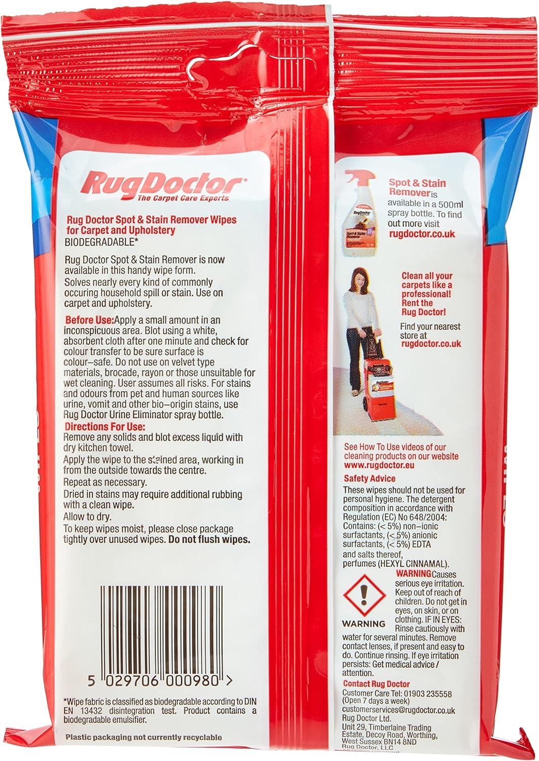 RUG DOCTOR DEEP CARPET CLEANER DETERGENTS OXY FABRIC SPOT & STAIN