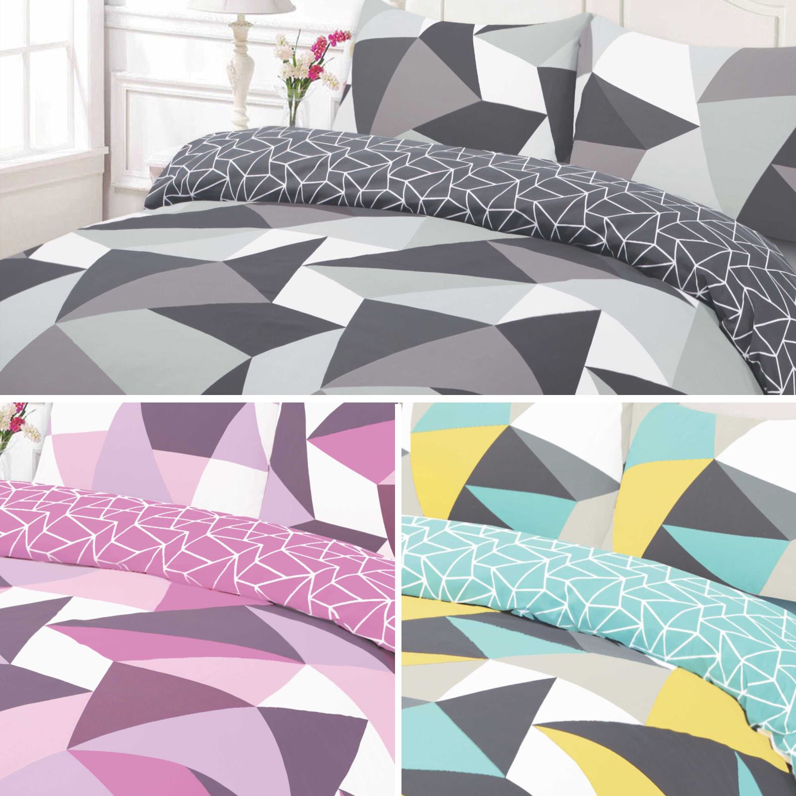 Shapes Geometric Pattern Duvet Cover Bedding Set Ebay - A Bold And Striking Geometric Design With A Modern Twist Will Add Acontemporary Feel To Any Bedroom This Powerful Duvet Set Combines Thesoftness Of shapes geometric pattern duvet cover bedding set ebay - a bold and striking geometric design with a modern twist will add acontemporary feel to any bedroom this powerful duvet set combines thesoftness of