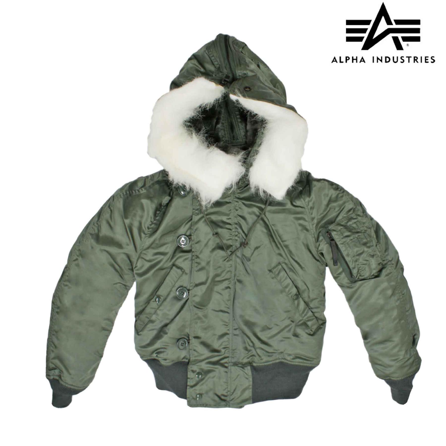 Kaltes Wetter N-3B Militär Schnorchel Parka Jacke Lang Isoliert N3B