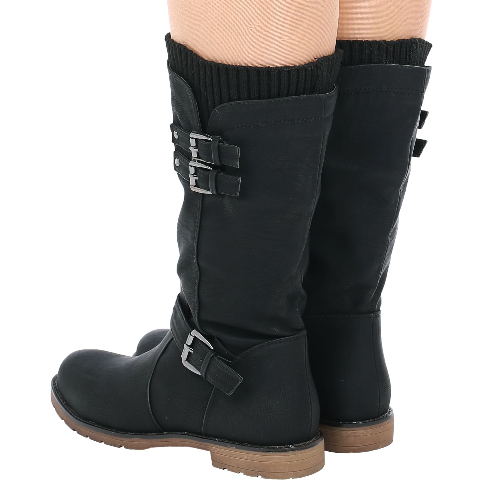 sock biker boots womens low heel buckle zip up biker sock boots sock biker boots womens low heel buckle zip up biker sock boots